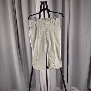 Gap Kids Stretch Cotton Tan, Beige, Khaki, Capri Pants Size 10+